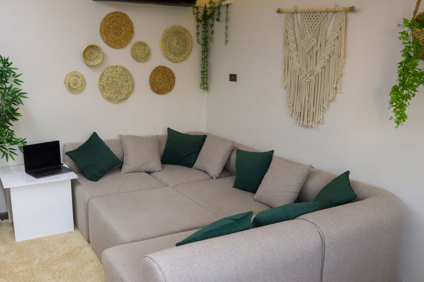Modern 6-piece sofa