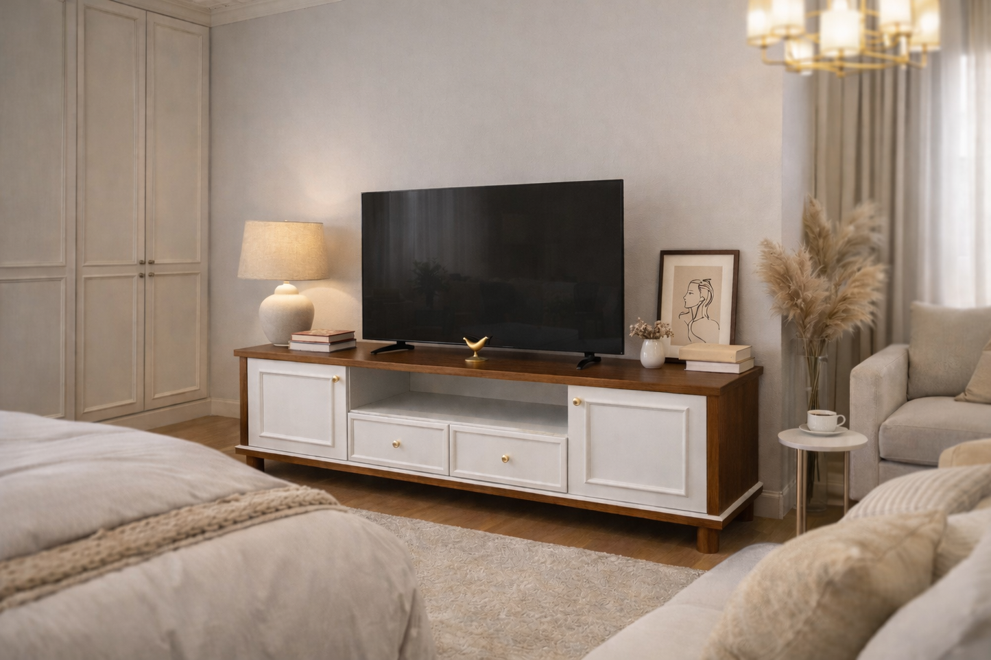 Aurora Luxe TV Console