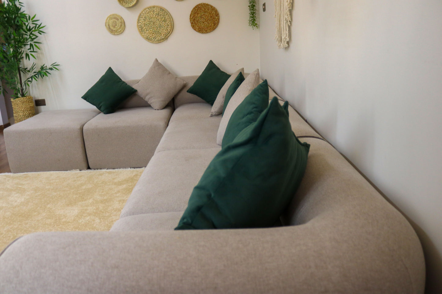 Modern 6-piece sofa