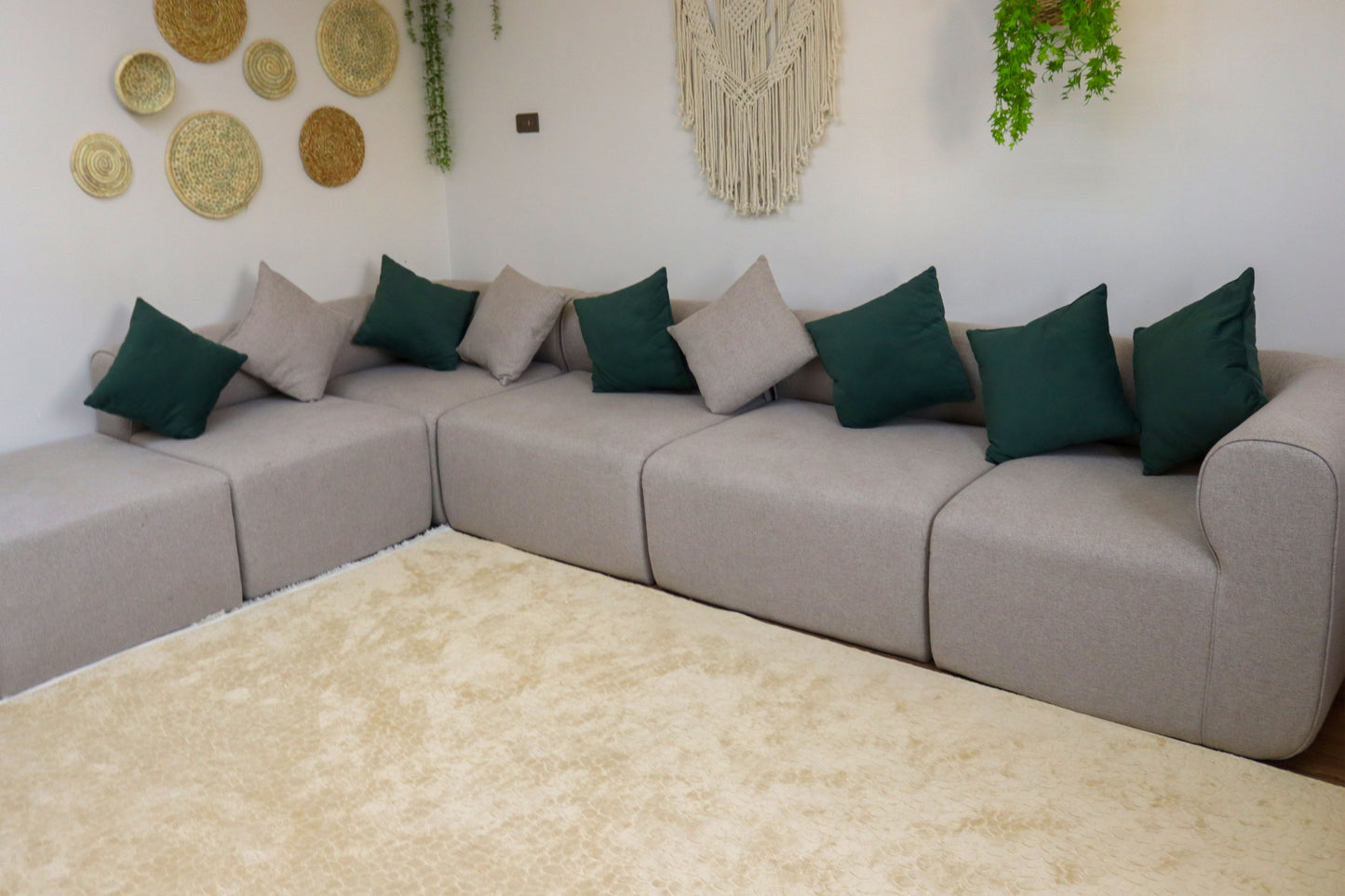 Modern 6-piece sofa