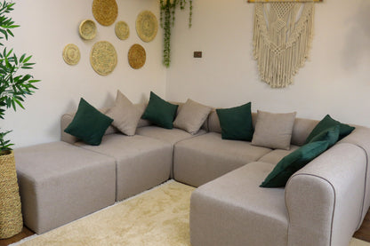 Modern 6-piece sofa