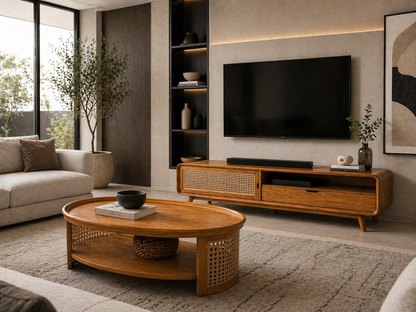 Ratan" TV & Coffee Table Set